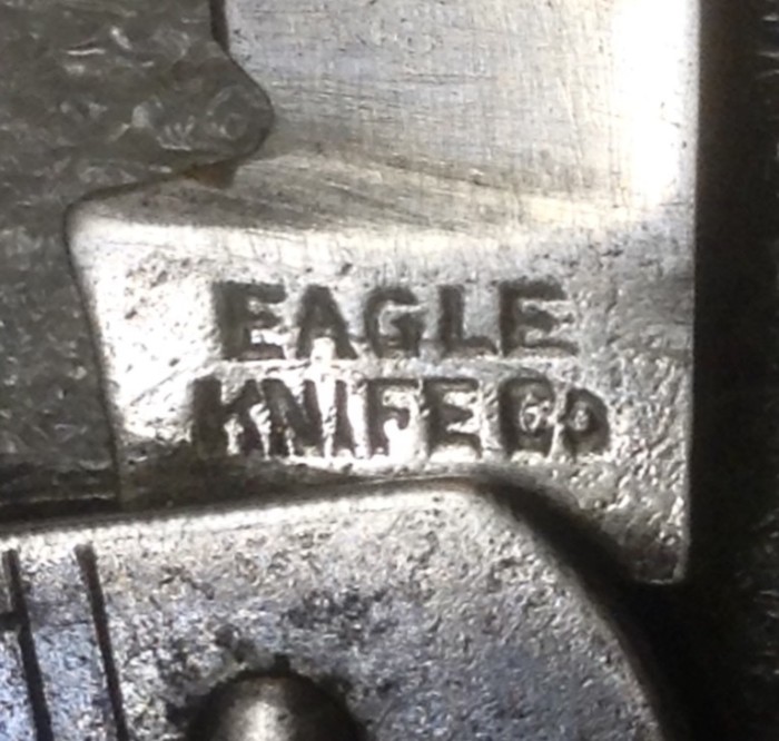 The Main Blade Front Tang Stamp.
