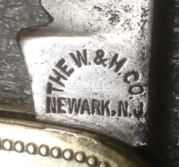 The Main Blade Front Tang Stamp.