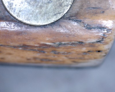 150x magnification Imperial stag fixed blade