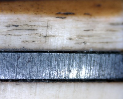 150x magnification Imperial stag fixed blade