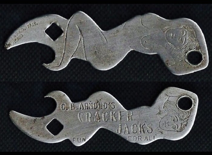Top - The Manufacturer Information - Just Below, Or Left Of, The "PREST-O-LITE" Square Hole.<br />Bottom - Pretty Much Self Explanatory.