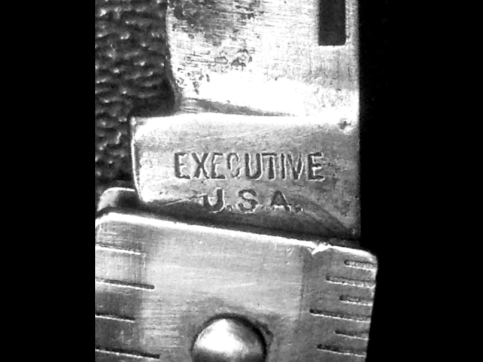 The Main Blade Front Tang Stamp.