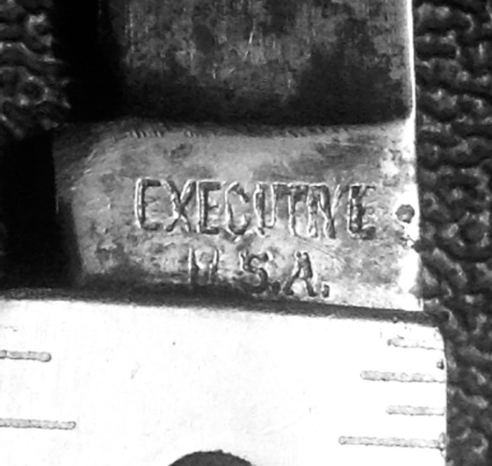 The Main Blade Front Tang Stamp.
