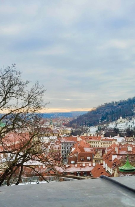 View from Prague Castle wall