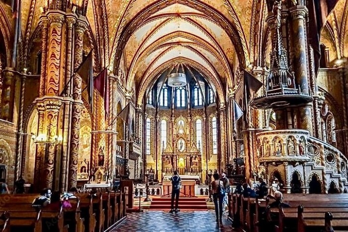 St. Matthias interior