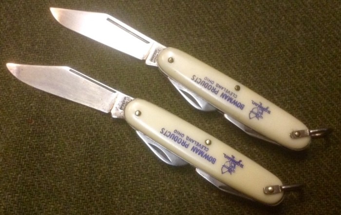With My Other "BOWMAN" Pocket Knife.