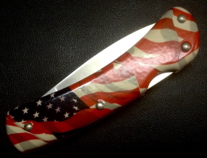 CAMILLUS 907F-"Ol' Glory" Series<br />Pocket Knife #46.