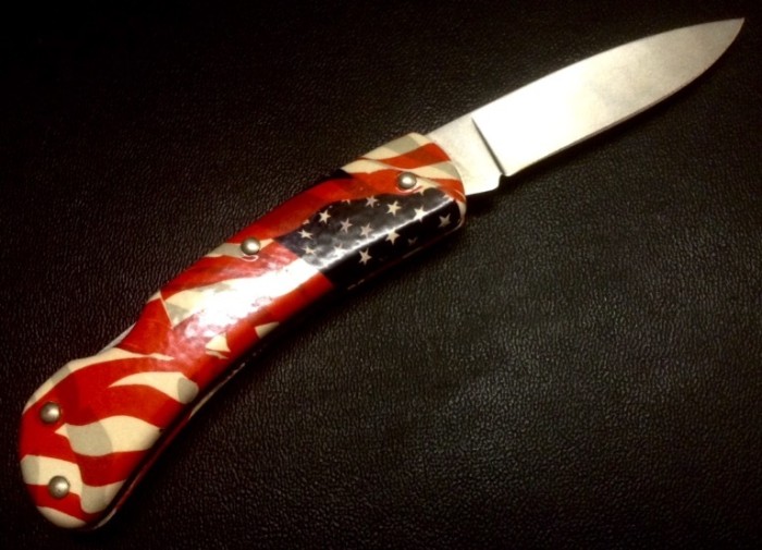 CAMILLUS 907F-"Ol' Glory" Series<br />Pocket Knife #46.