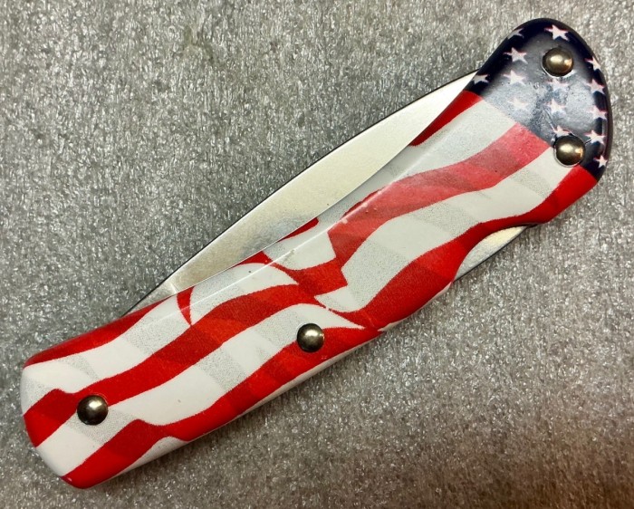 CAMILLUS 907F-"Ol' Glory" Series<br />Pocket Knife #47.