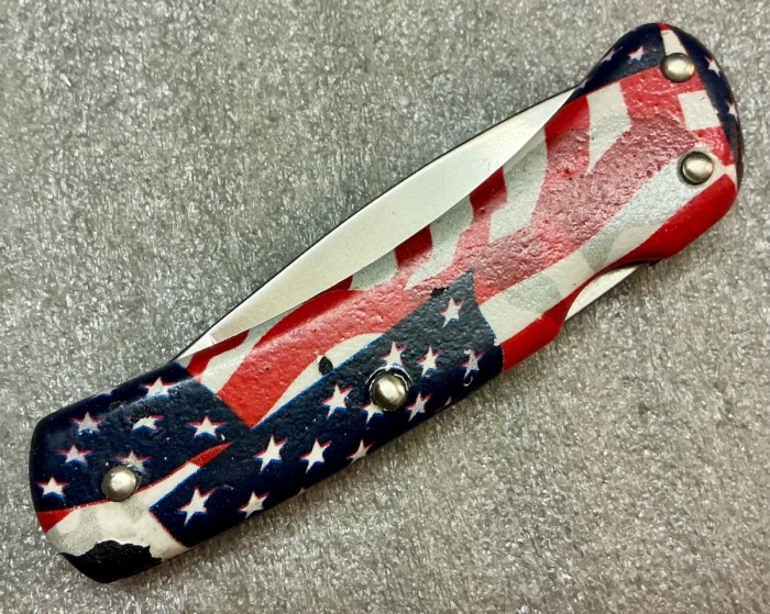 CAMILLUS 907F-"Ol' Glory" Series<br />Pocket Knife #48.