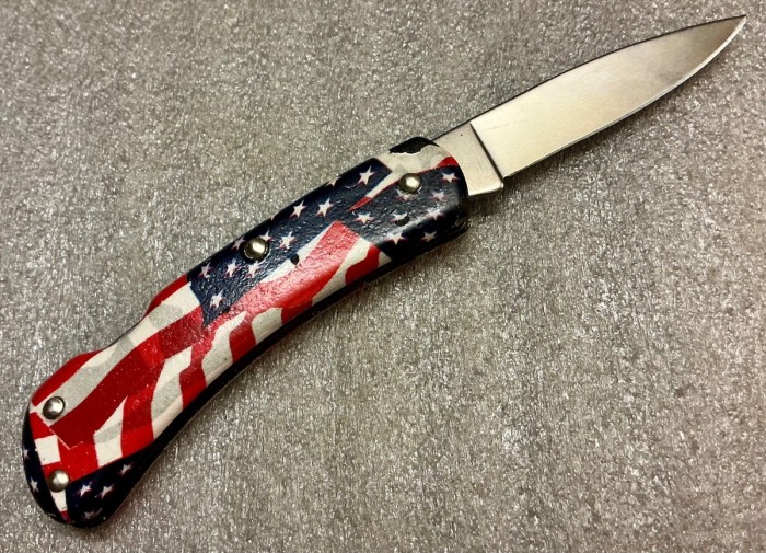CAMILLUS 907F-"Ol' Glory" Series<br />Pocket Knife #48.