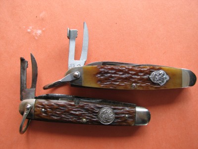 The can openers are a little different on the original and the repro but that may reflect a modification made during the production years.
