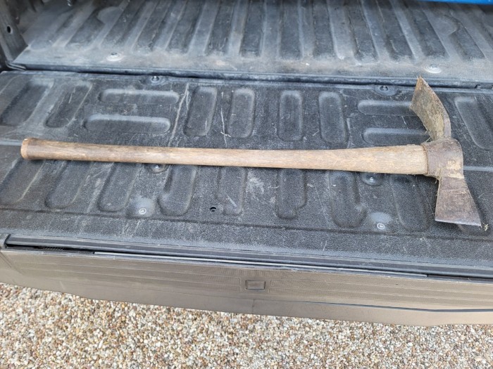Mattock before