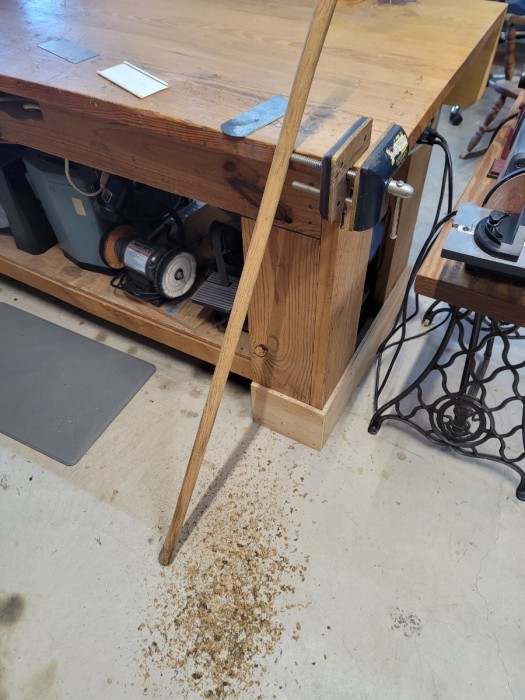 Scraping the handle