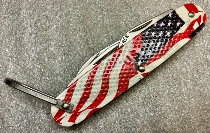 CAMILLUS 1760F-"Ol' Glory" Series<br />Pocket Knife #50.