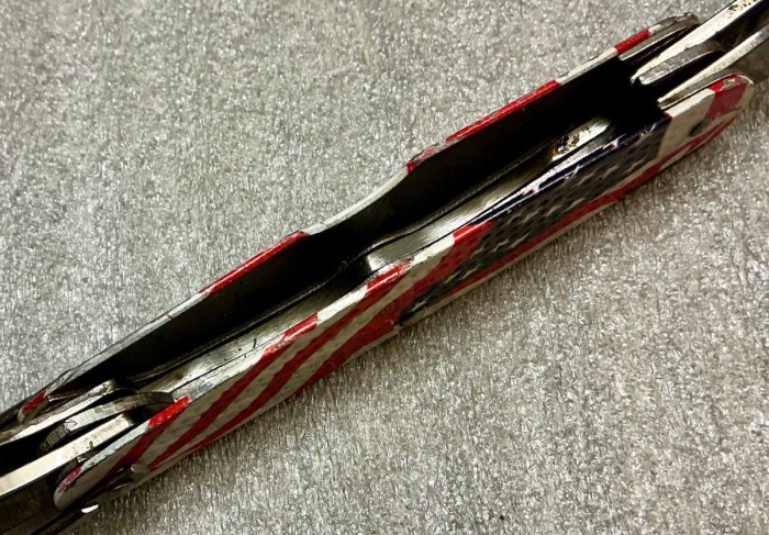 CAMILLUS 1760F-"Ol' Glory" Series<br />Pocket Knife #50.