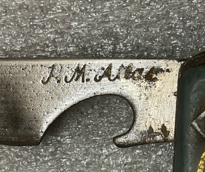The Blade/Tool Front Stamp.