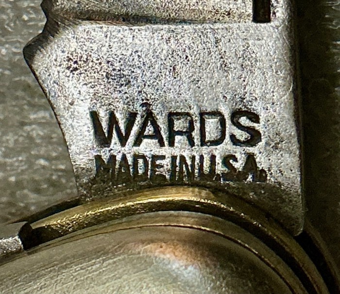 The Main Blade Front Tang Stamp.