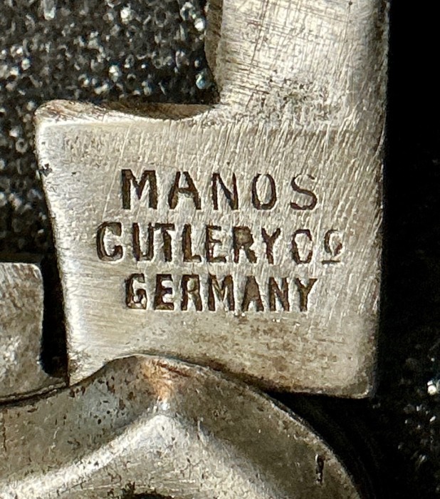 The Secondary Blade Front Tang Stamp.