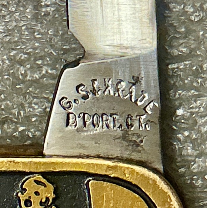 The Main Blade Front Tang Stamp.