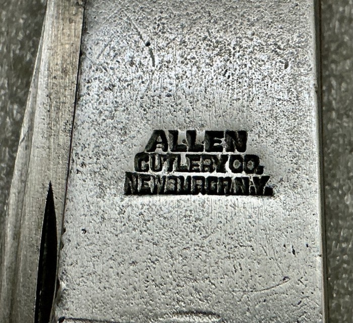The Manufacturer Handle Stamp.