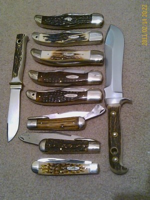 Hunters- Puma, Marbles, Case &amp; Ka-bar