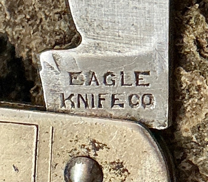 The Main Blade Front Tang Stamp.