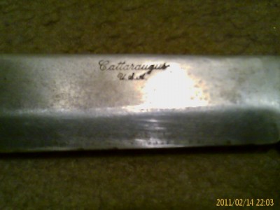 Cattauraugus machete etch