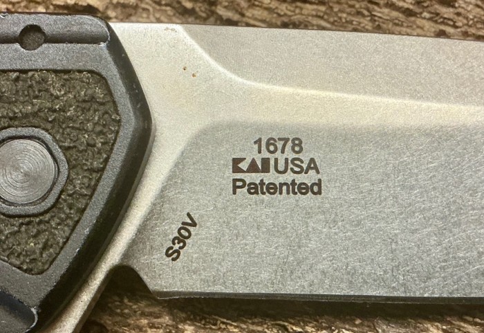 Picture #10.<br />The Main Blade Back Etches.