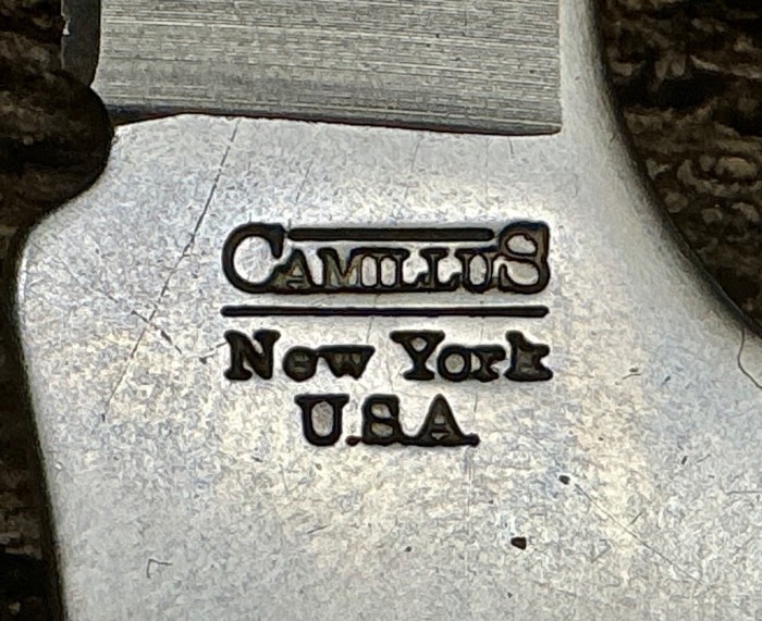 The Blade Front Tang Stamp.