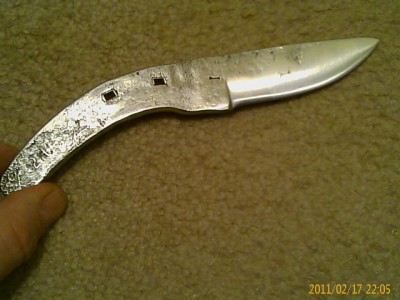 Horseshoe knife (custom!  lol)