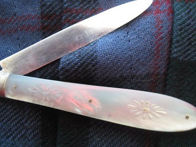 Hallmarked Mother of Pearl Fruit Knife - 4.jpg