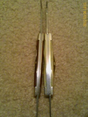 Case XX 6233 &amp; Case 2000 5233 with rounded Run Up