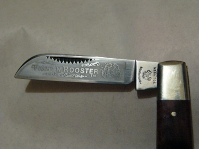 1/2 Congress blade etch