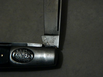 Bower Dist. Co. Solingen Germany tang stamp