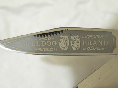 Bulldog Copperhead blade etch