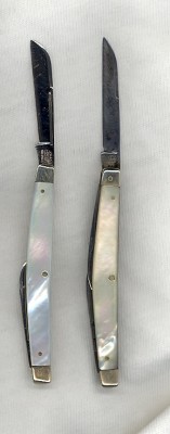 To reinforce the tie of Coleman to Schatt - side-by-side comparison of these small congress knives.
