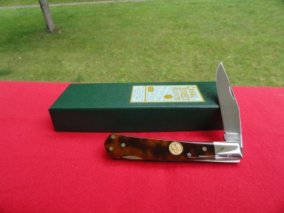 Faux Tortoise Shell Pinch Lock Back.JPG