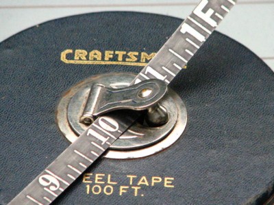 Trying to show the numbers on tape are in "high reliefe" (raised)