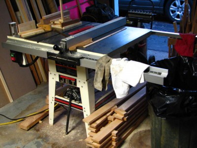 The heart of the shop. All cast iron table. Works for me.
